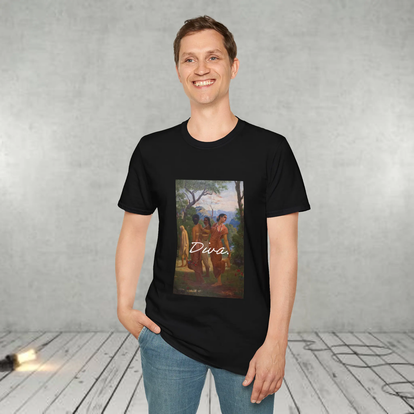 Diva Black T-Shirt Solidarity Teess