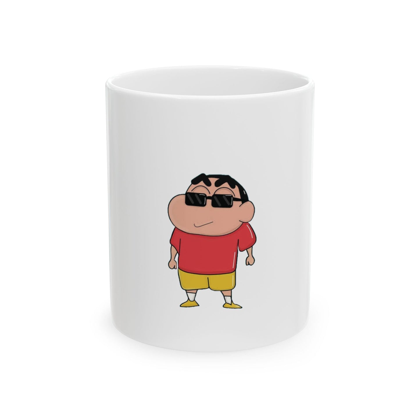 Sinchan White Coffee Mug Solidarity Teess