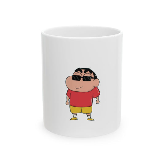 Sinchan White Coffee Mug Solidarity Teess