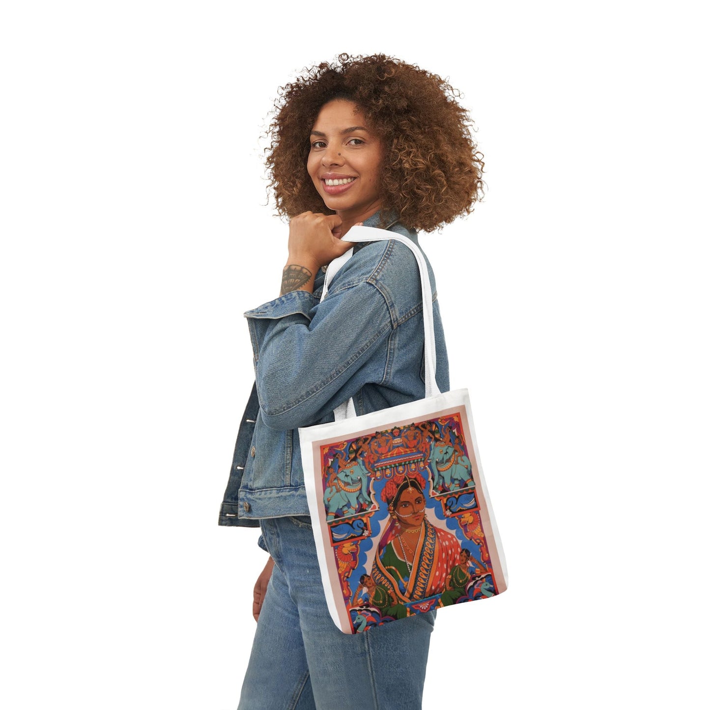 Unisex AOP Totebag Zipper Solidarity Teess