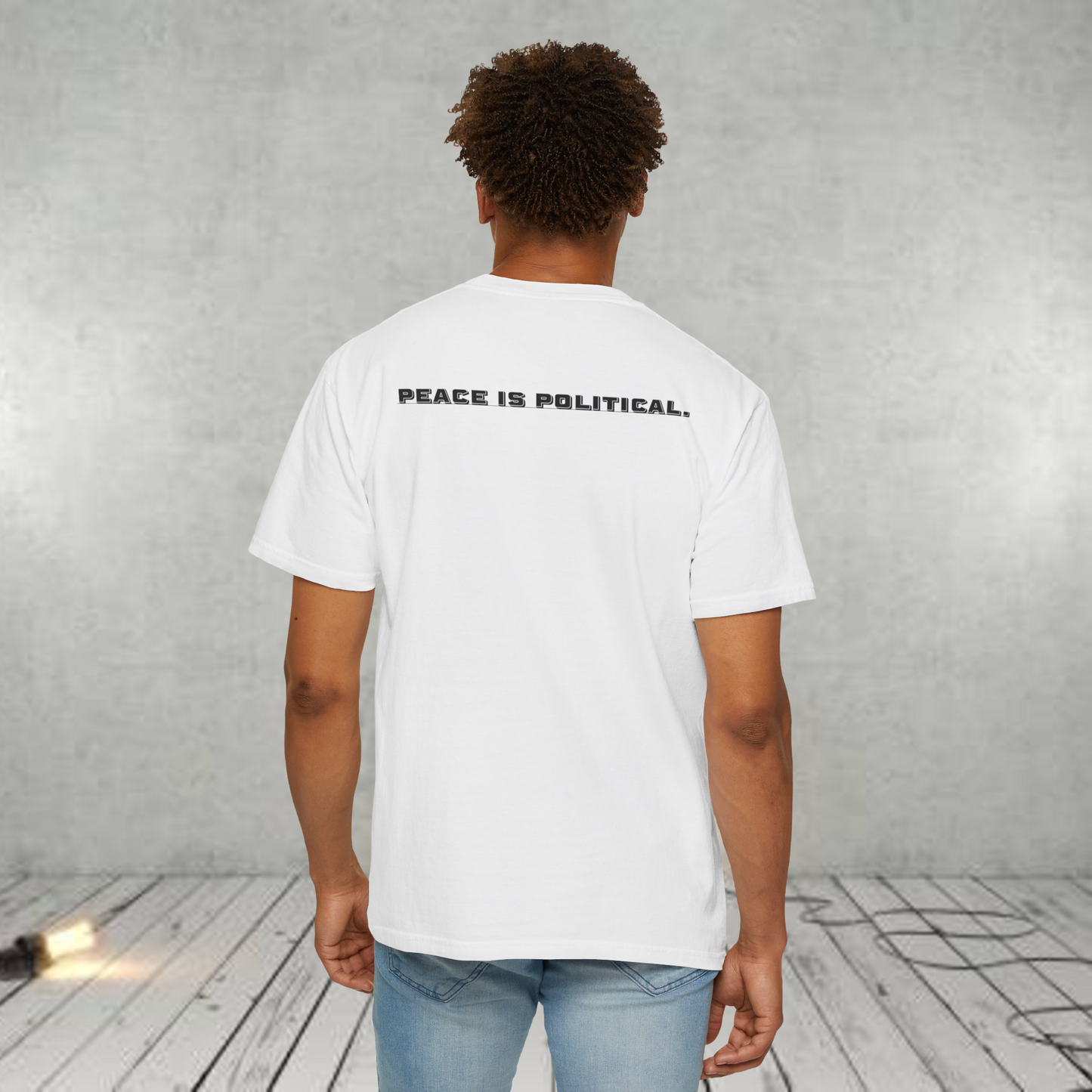 Peace Is Political Solidarity Teess