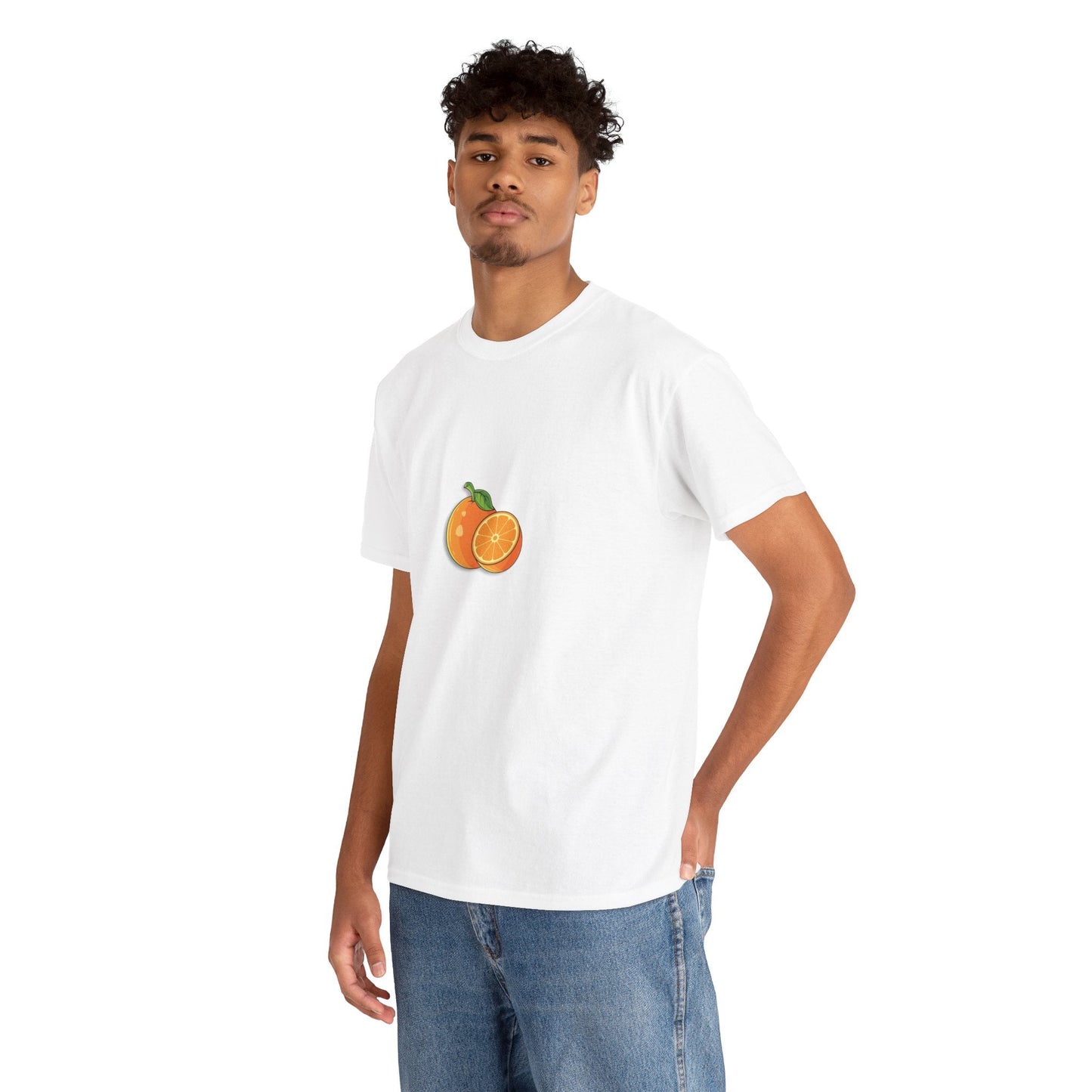 Orange Unisex Basic T-Shirt Solidarity Teess