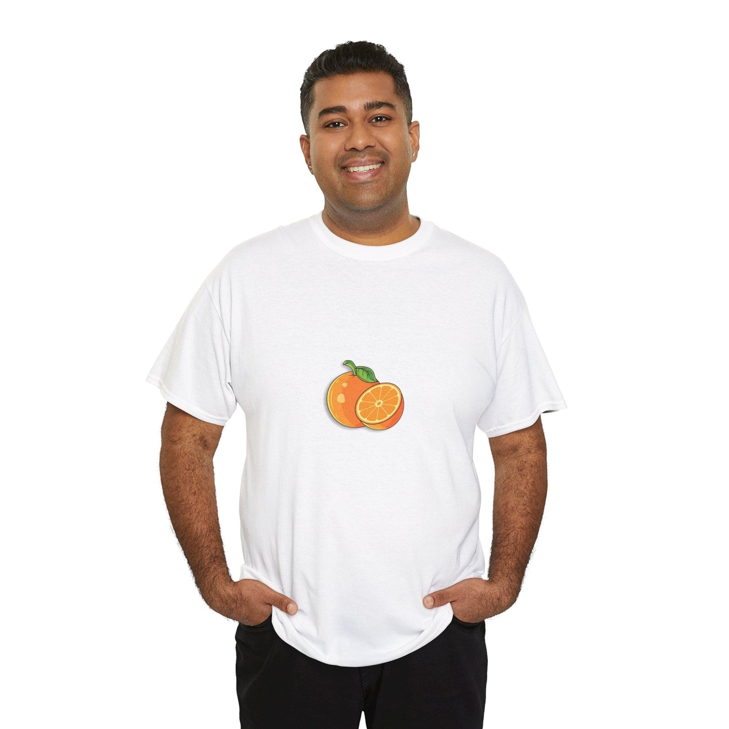 Orange Unisex Basic T-Shirt Solidarity Teess