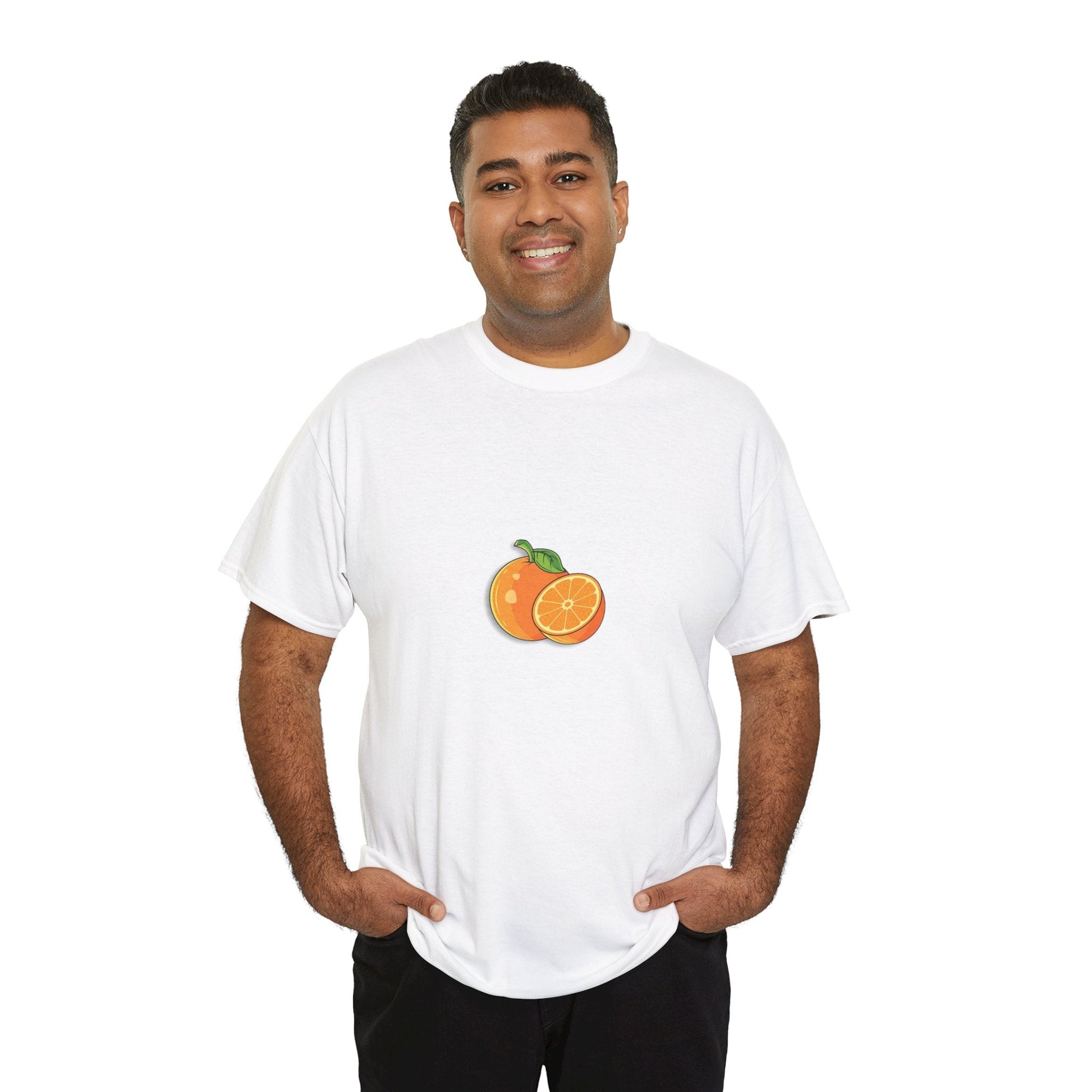 Orange Unisex Basic T-Shirt Solidarity Teess